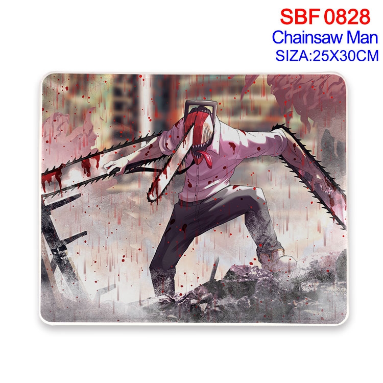 Chainsaw man Animation peripheral locking mouse pad 25X30CM  SBF-828-2