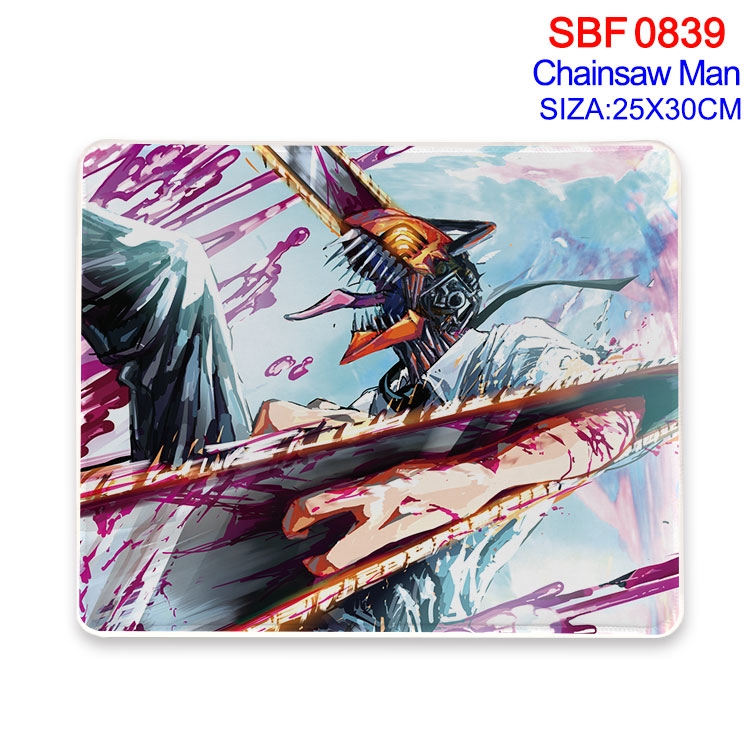 Chainsaw man Animation peripheral locking mouse pad 25X30CM SBF-839-2