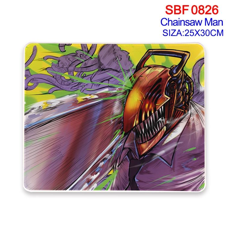 Chainsaw man Animation peripheral locking mouse pad 25X30CM SBF-826-2