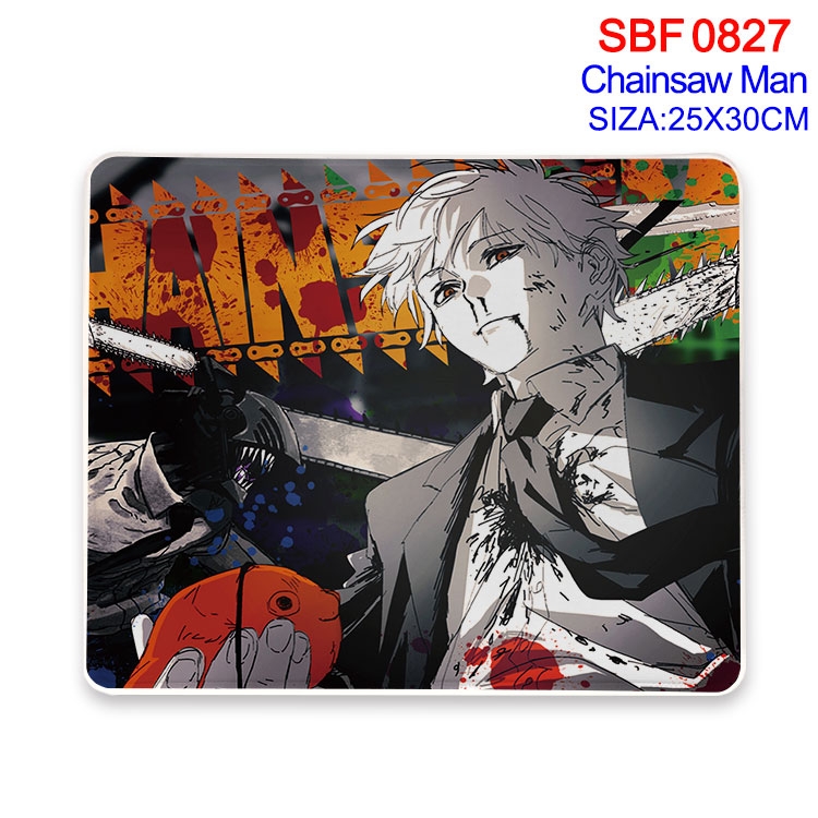 Chainsaw man Animation peripheral locking mouse pad 25X30CM SBF-827-2