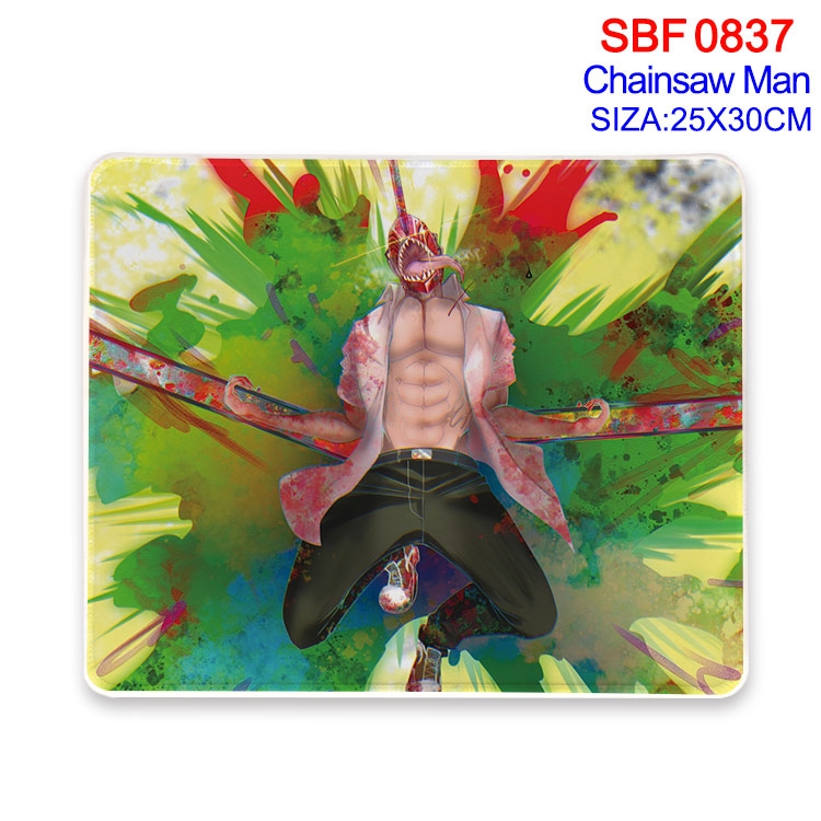 Chainsaw man Animation peripheral locking mouse pad 25X30CM  SBF-837-2