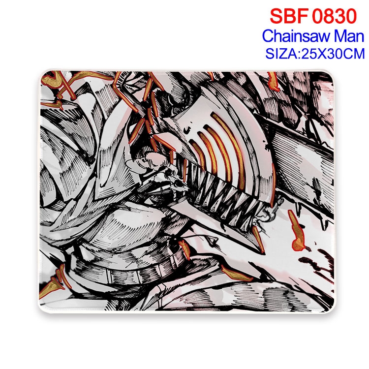 Chainsaw man Animation peripheral locking mouse pad 25X30CM  SBF-830-2