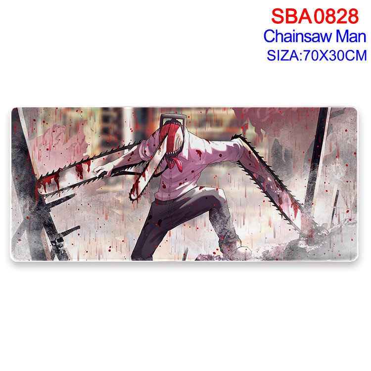 Chainsaw man Animation peripheral lock mouse pad 70X30cm  SBA-828