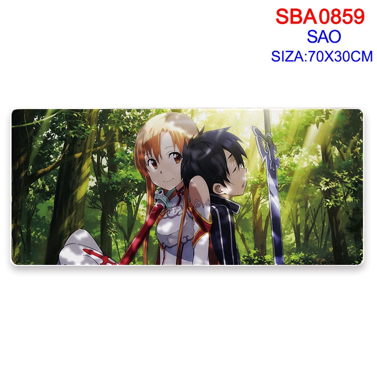 Sword Art Online Animation peripheral lock mouse pad 70X30cm SBA-859
