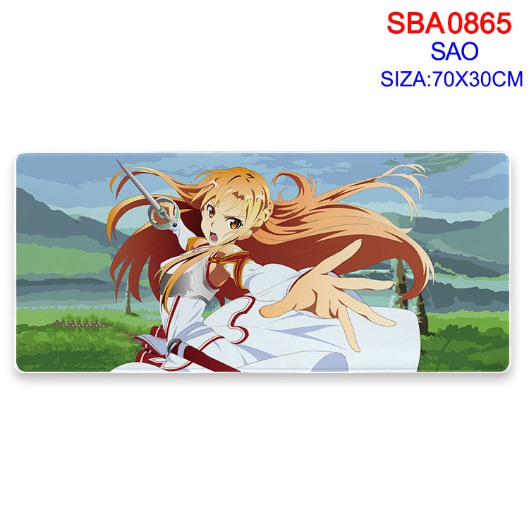 Sword Art Online Animation peripheral lock mouse pad 70X30cm SBA-865
