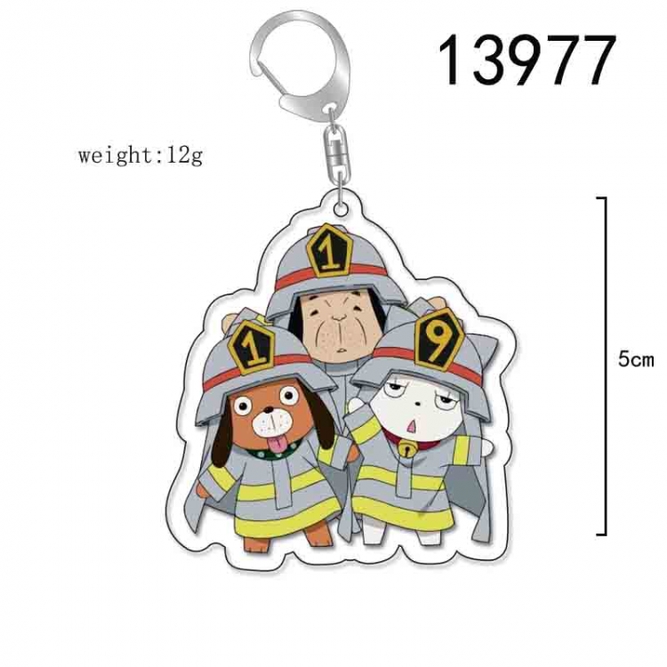 Fire Force Anime Acrylic Keychain Charm price for 5 pcs 13977