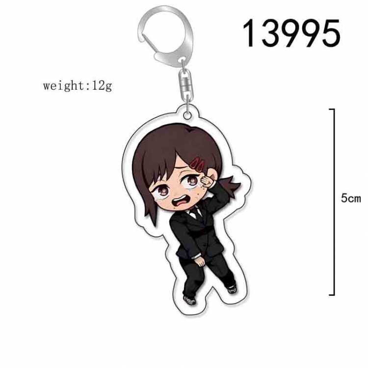 Chainsaw man Anime Acrylic Keychain Charm price for 5 pcs 13995