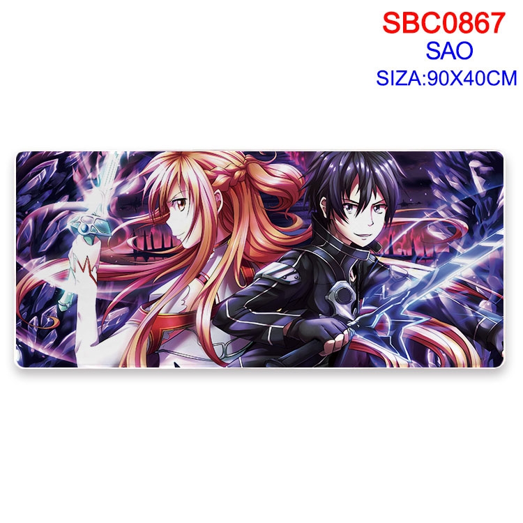 Sword Art Online Anime peripheral edge lock mouse pad 90X40CM SBC-867