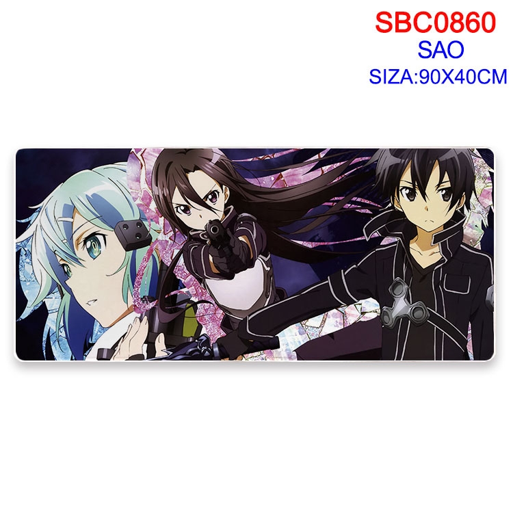 Sword Art Online Anime peripheral edge lock mouse pad 90X40CM SBC-860