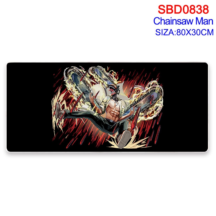 Chainsaw man Animation peripheral locking mouse pad 80X30cm  SBD-838