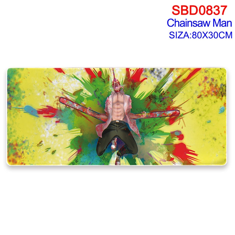 Chainsaw man Animation peripheral locking mouse pad 80X30cm SBD-837