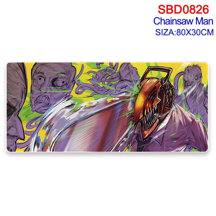 Chainsaw man Animation peripheral locking mouse pad 80X30cm SBD-826