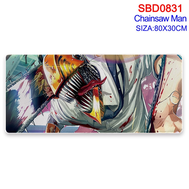 Chainsaw man Animation peripheral locking mouse pad 80X30cm SBD-831