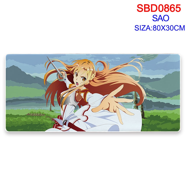 Sword Art Online Animation peripheral locking mouse pad 80X30cm  SBD-865