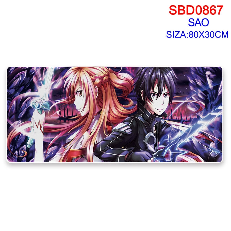 Sword Art Online Animation peripheral locking mouse pad 80X30cm SBD-867
