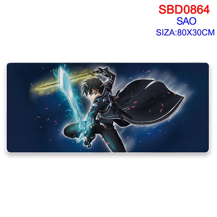 Sword Art Online Animation peripheral locking mouse pad 80X30cm SBD-864
