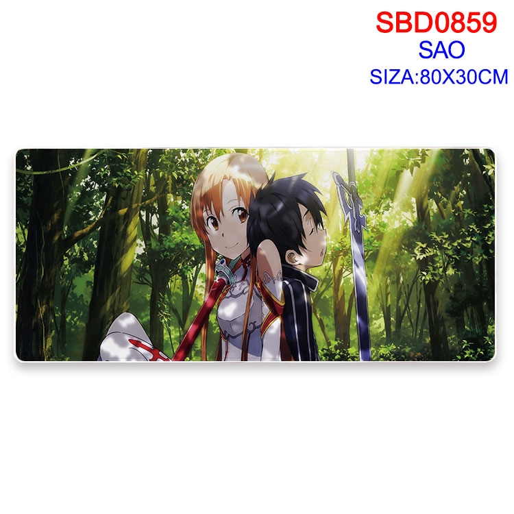 Sword Art Online Animation peripheral locking mouse pad 80X30cm SBD-859