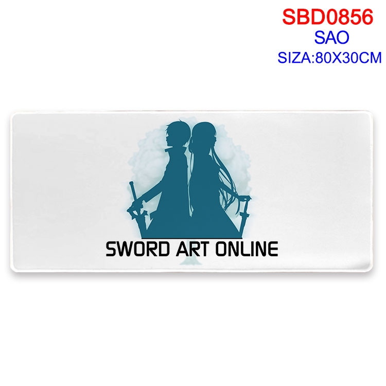Sword Art Online Animation peripheral locking mouse pad 80X30cm  SBD-856