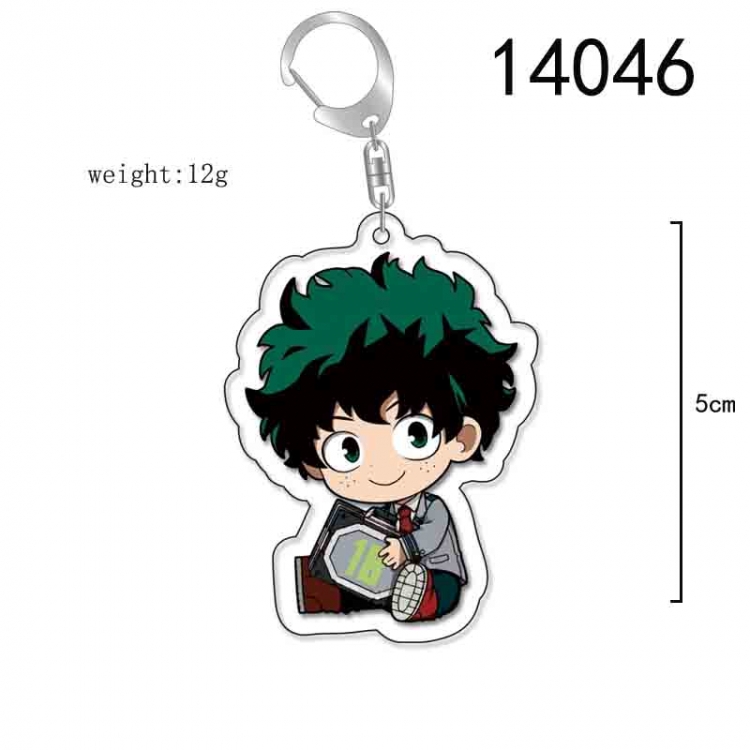 My Hero Academia Anime Acrylic Keychain Charm price for 5 pcs 14046