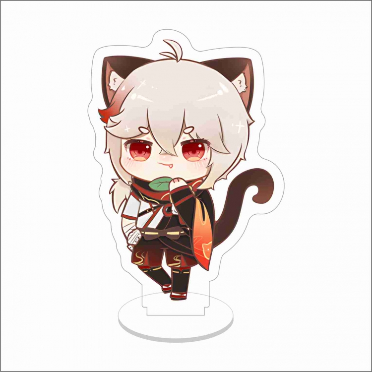 Genshin Impact Anime characters acrylic Standing Plates Keychain 10cm