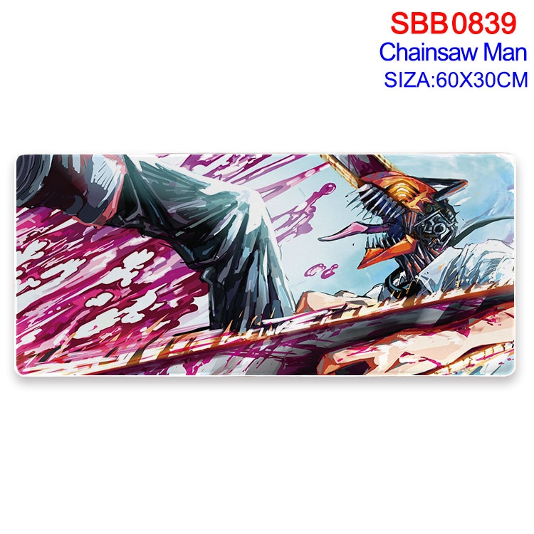 Chainsaw man Animation peripheral lock mouse pad 60X30cm  SBB-839