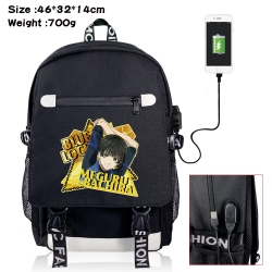 BLUE LOCK USB backpack cartoon...