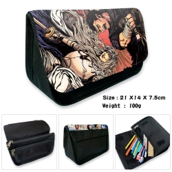 BERSERK Anime Velcro canvas zi...