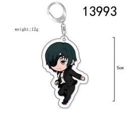 Chainsaw man Anime Acrylic Key...