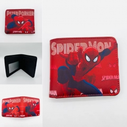 Spiderman Full color PU two fo...