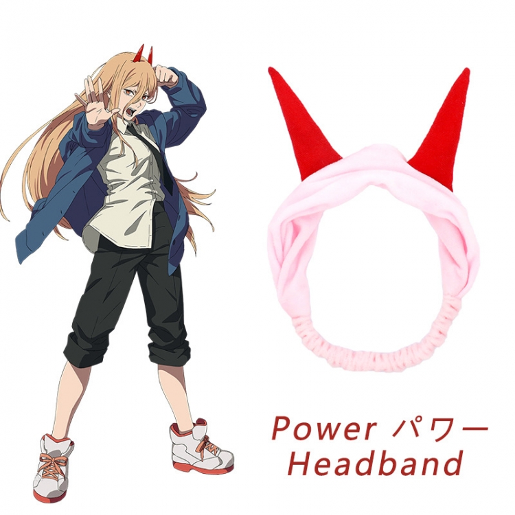 Chainsaw man POWER Parva hair band hair ring hair accessories headdress headband price for 5 pcs