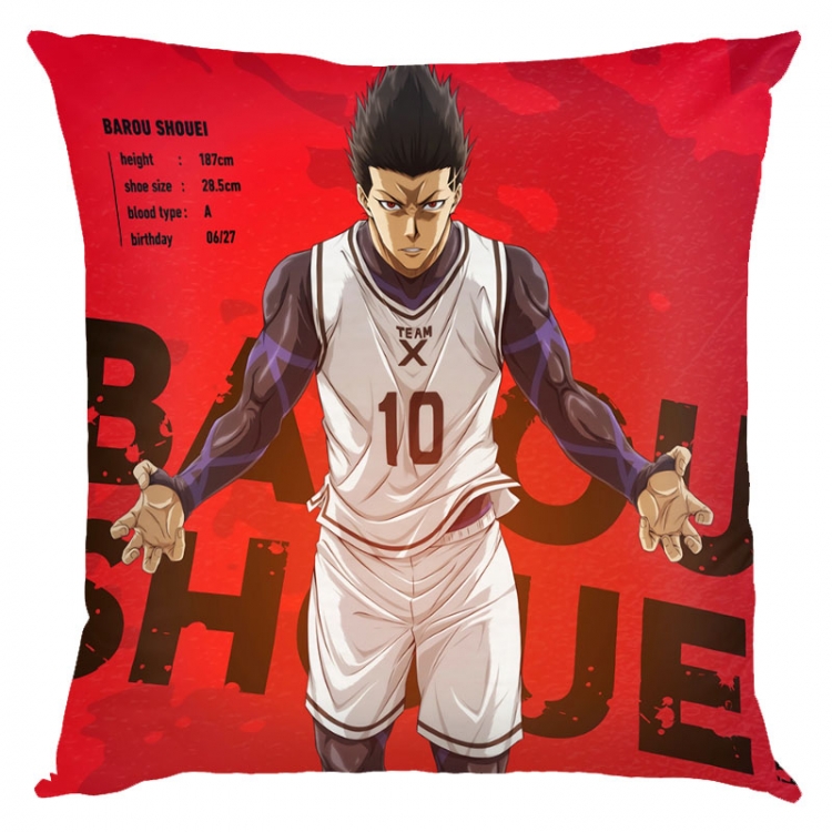 BLUE LOCK Anime square full-color pillow cushion 45X45CM NO FILLING  L2-2