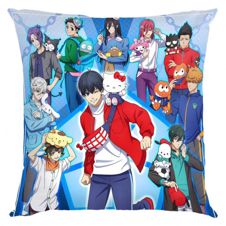 BLUE LOCK Anime square full-color pillow cushion 45X45CM NO FILLING  L2-32