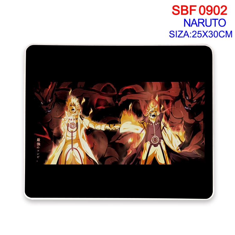 Naruto Anime peripheral edge lock mouse pad 25X30cm  SBF-902