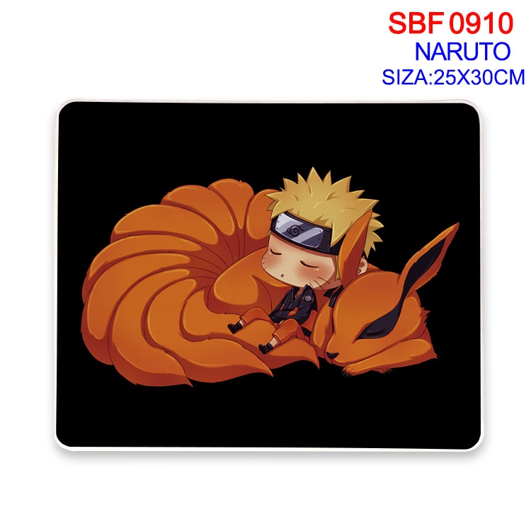 Naruto Anime peripheral edge lock mouse pad 25X30cm SBF-910