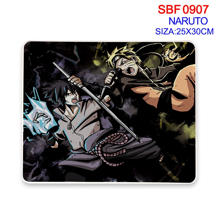 Naruto Anime peripheral edge lock mouse pad 25X30cm SBF-907