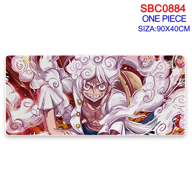 One Piece Anime peripheral edge lock mouse pad 90X40CM SBC-884