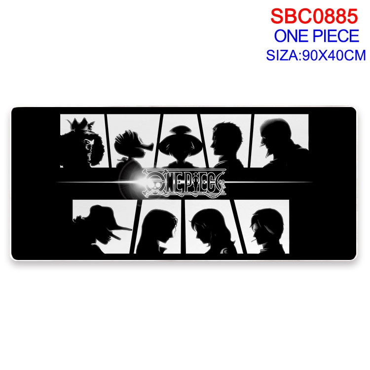 One Piece Anime peripheral edge lock mouse pad 90X40CM SBC-885