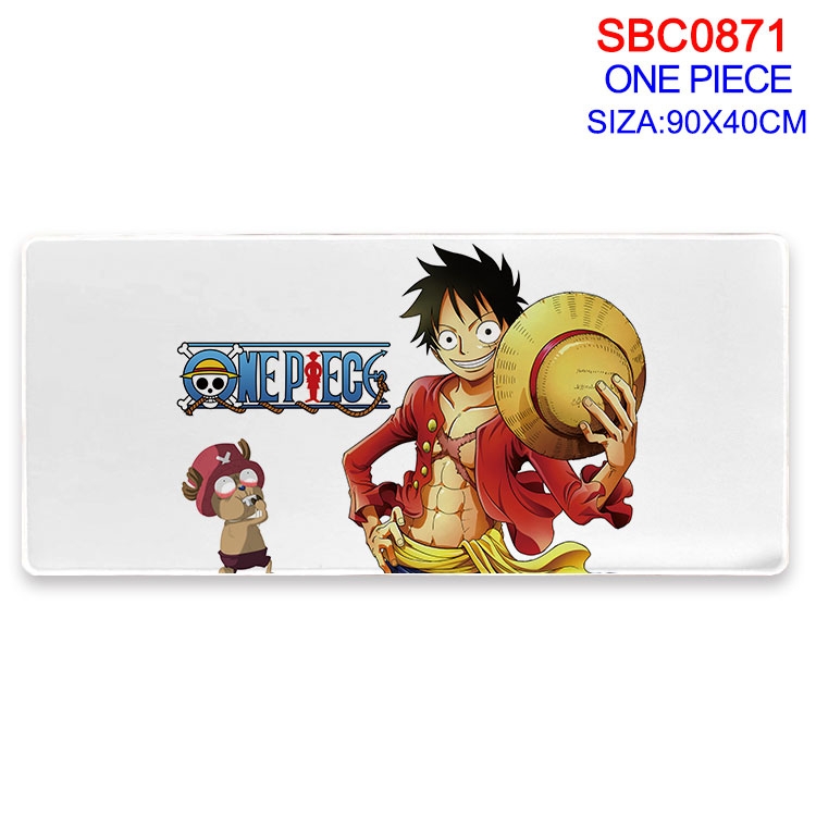 One Piece Anime peripheral edge lock mouse pad 90X40CM SBC-871