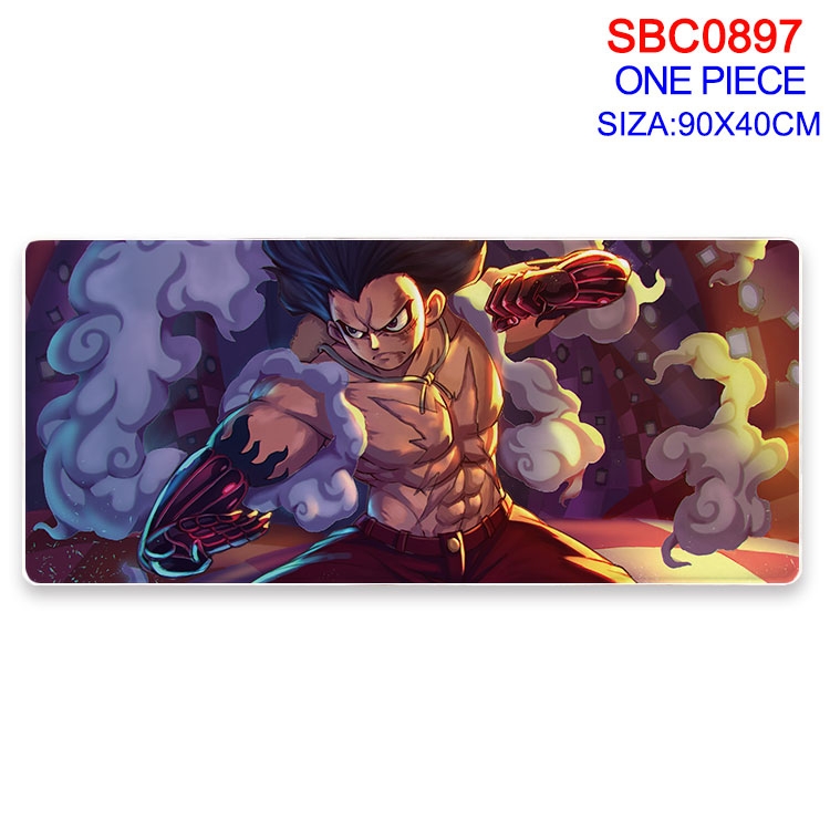 One Piece Anime peripheral edge lock mouse pad 90X40CM SBC-897