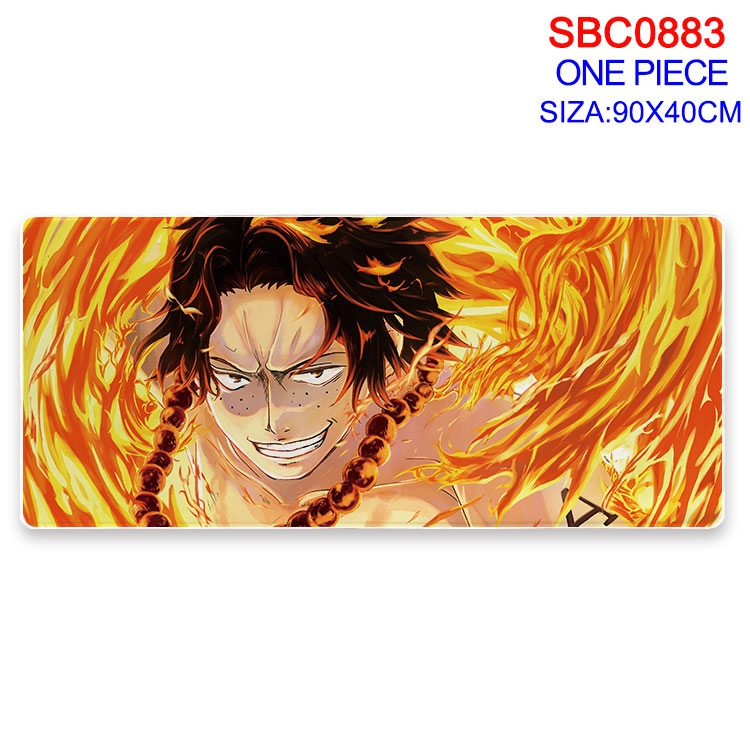 One Piece Anime peripheral edge lock mouse pad 90X40CM SBC-883