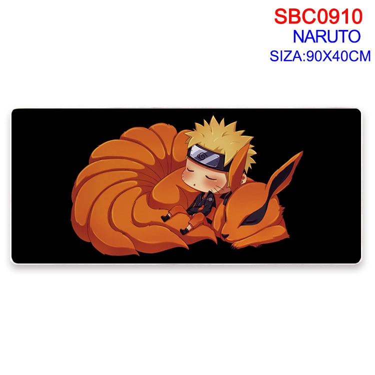 Naruto Anime peripheral edge lock mouse pad 90X40CM SBC-910