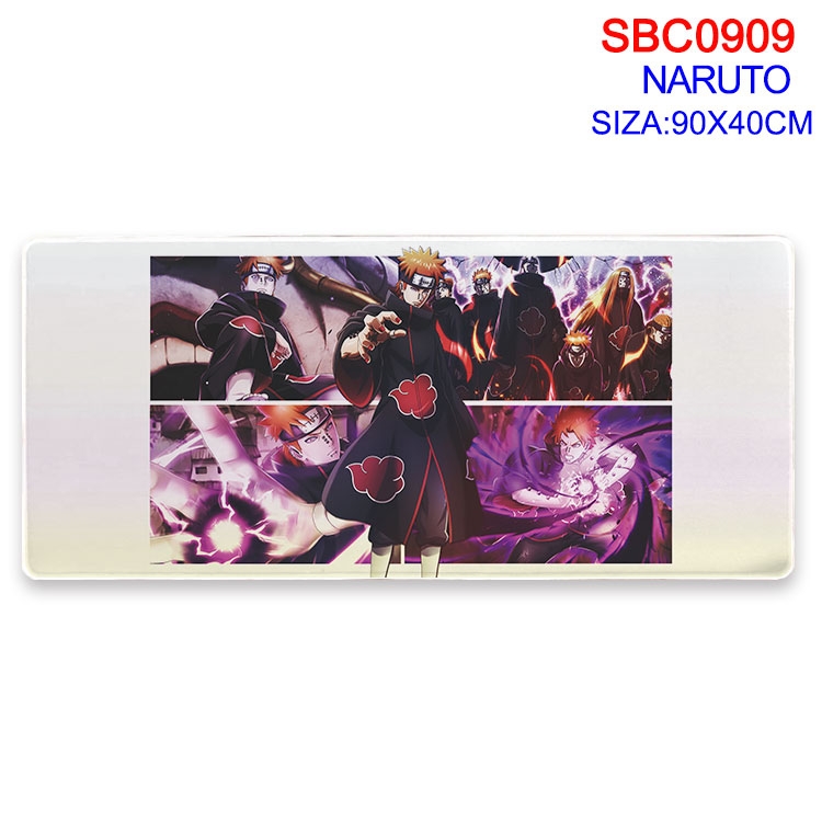 Naruto Anime peripheral edge lock mouse pad 90X40CM  SBC-909