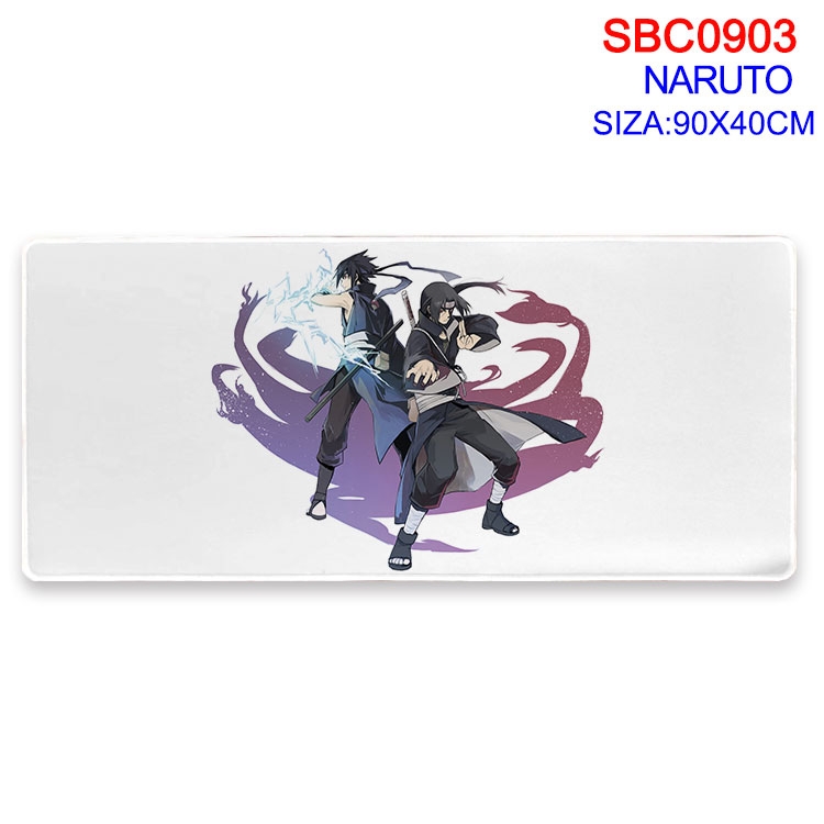 Naruto Anime peripheral edge lock mouse pad 90X40CM  SBC-903