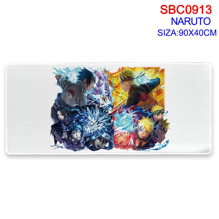 Naruto Anime peripheral edge lock mouse pad 90X40CM  SBC-913