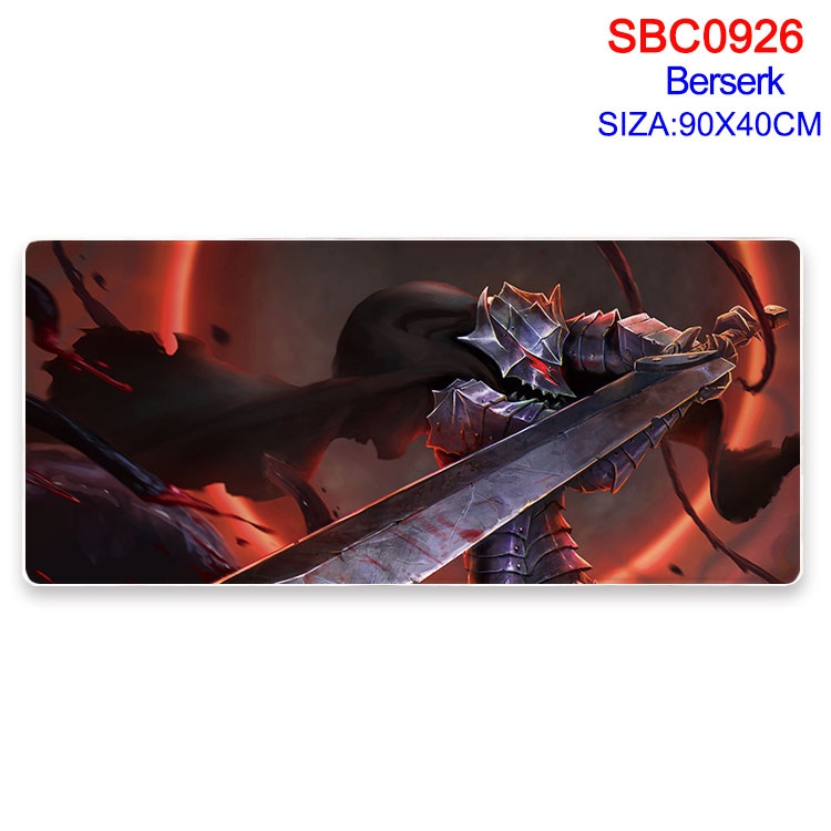 Berserk Anime peripheral edge lock mouse pad 90X40CM SBC-926