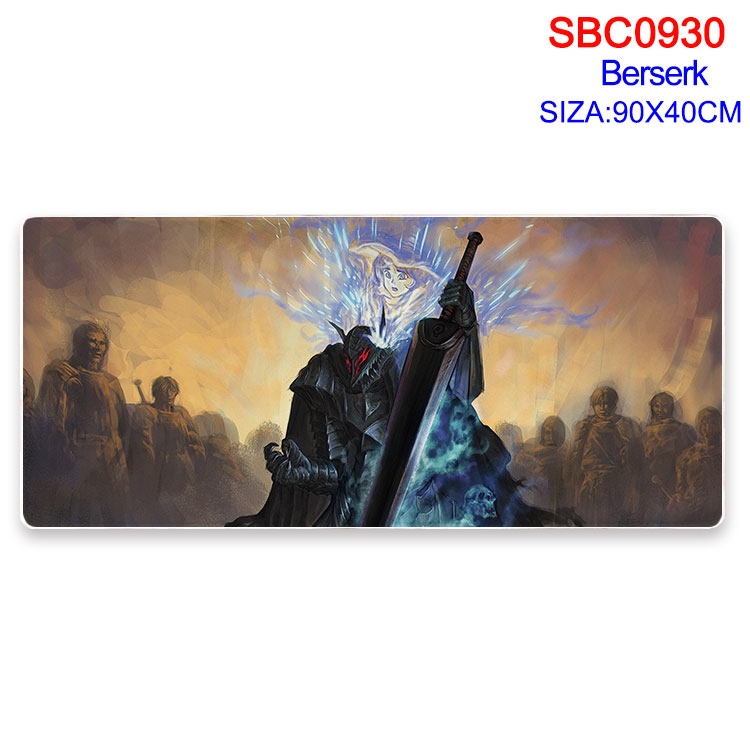 Berserk Anime peripheral edge lock mouse pad 90X40CM SBC-930