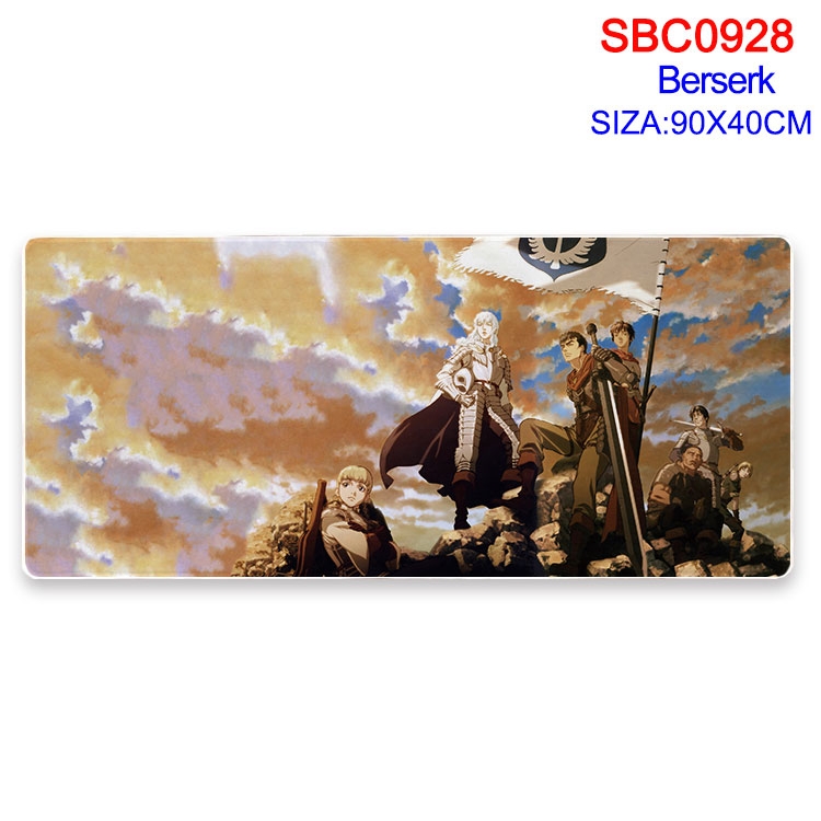 Berserk Anime peripheral edge lock mouse pad 90X40CM SBC-928