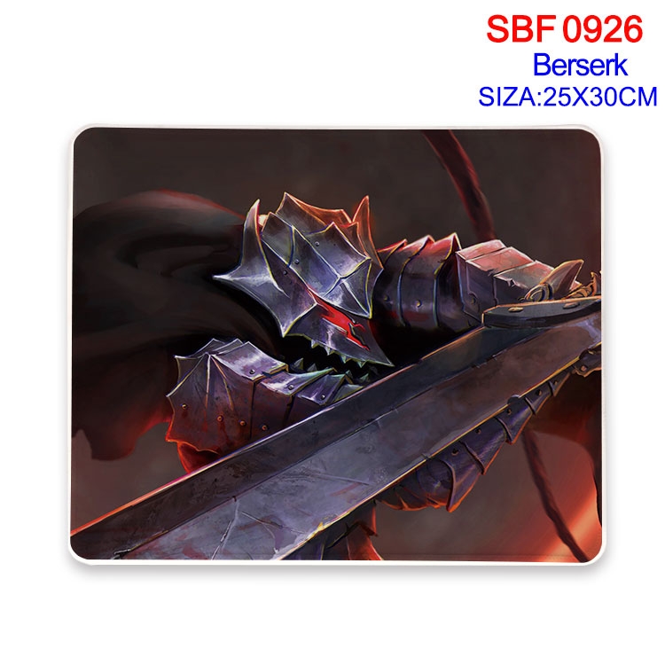 Berserk Anime peripheral edge lock mouse pad 25X30cm SBF-926