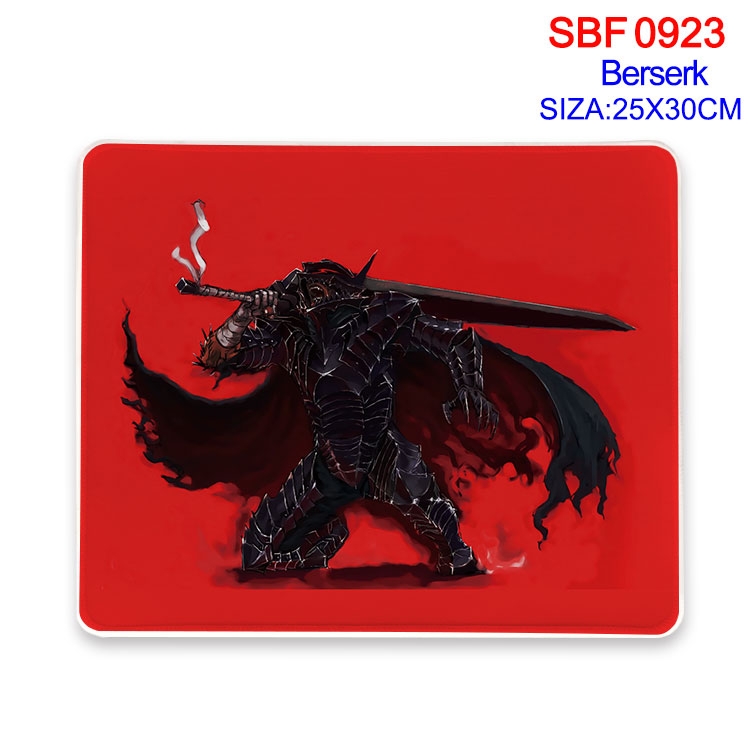 Berserk Anime peripheral edge lock mouse pad 25X30cm SBF-923