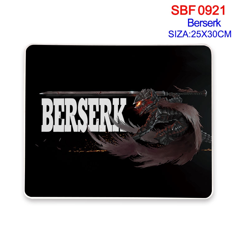 Berserk Anime peripheral edge lock mouse pad 25X30cm  SBF-921